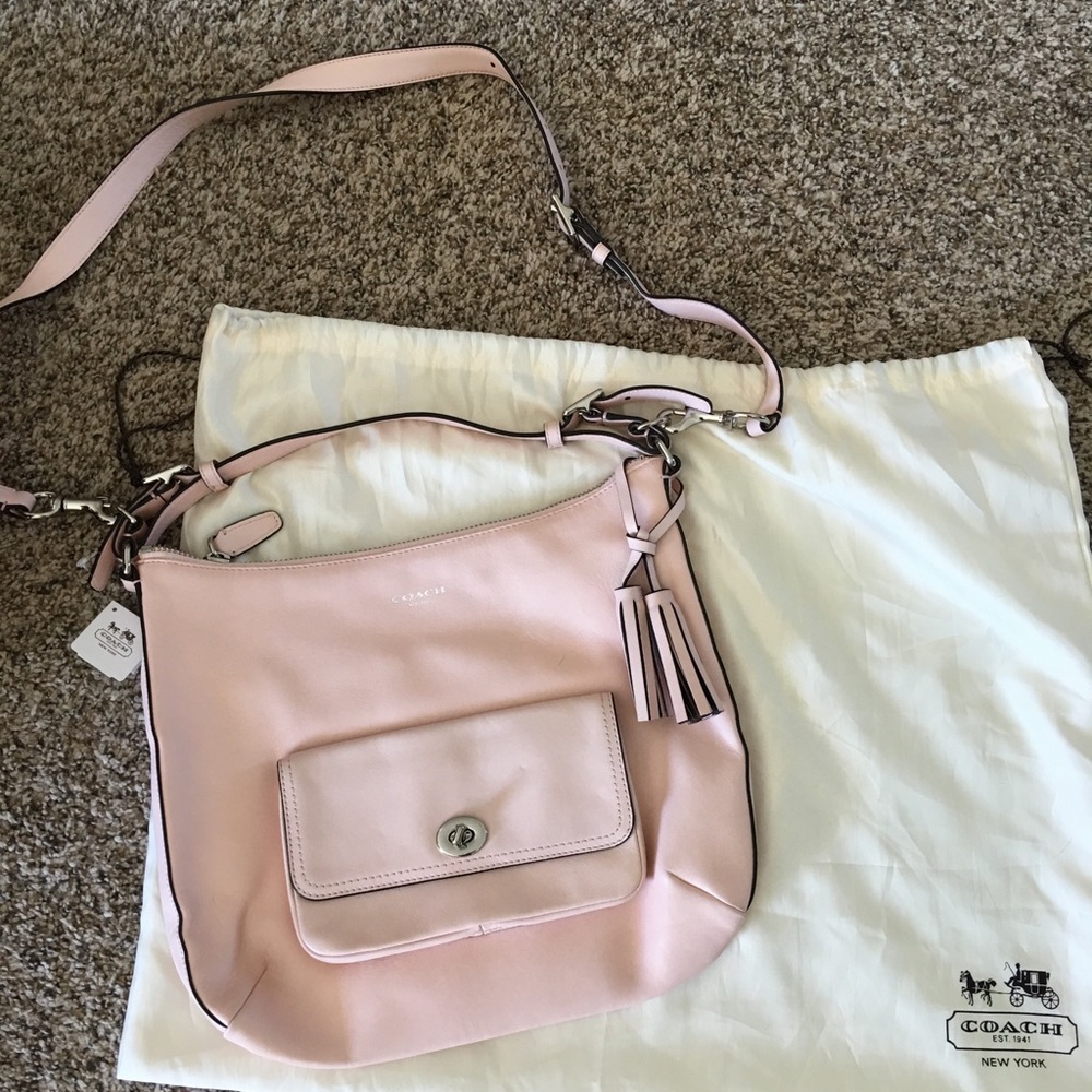 Pale blush pink Coach bag. BNWT